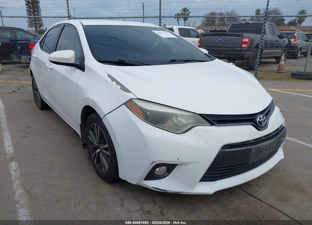 2016 TOYOTA COROLLA LE PLUS VIN: 5YFBURHE5GP444086
