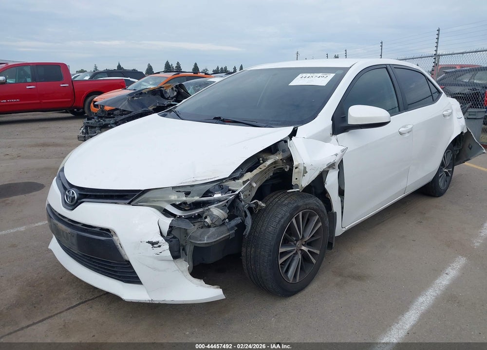 2016 TOYOTA COROLLA LE PLUS VIN: 5YFBURHE5GP444086