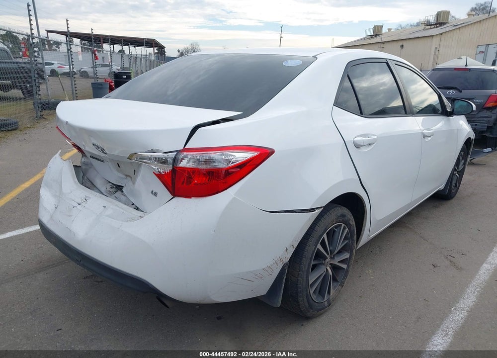 2016 TOYOTA COROLLA LE PLUS VIN: 5YFBURHE5GP444086