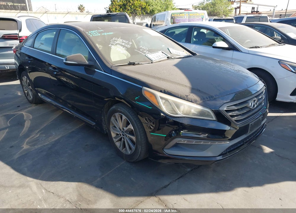 2015 HYUNDAI SONATA SPORT VIN: 5NPE34AFXFH100870
