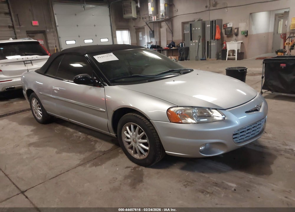 2002 CHRYSLER SEBRING LXI VIN: 1C3EL55R72N323814