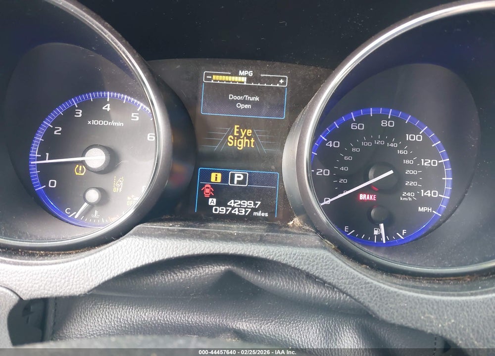 2016 SUBARU LEGACY 2.5I LIMITED VIN: 4S3BNAN68G3006747