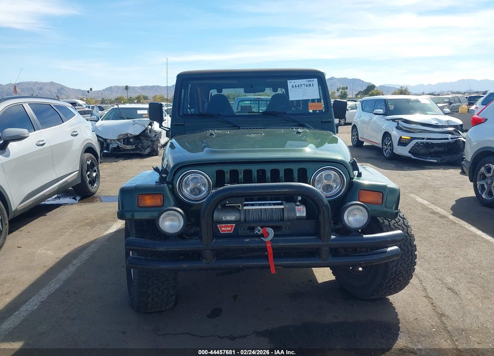 1998 JEEP WRANGLER SAHARA VIN: 1J4FY49S8WP730621