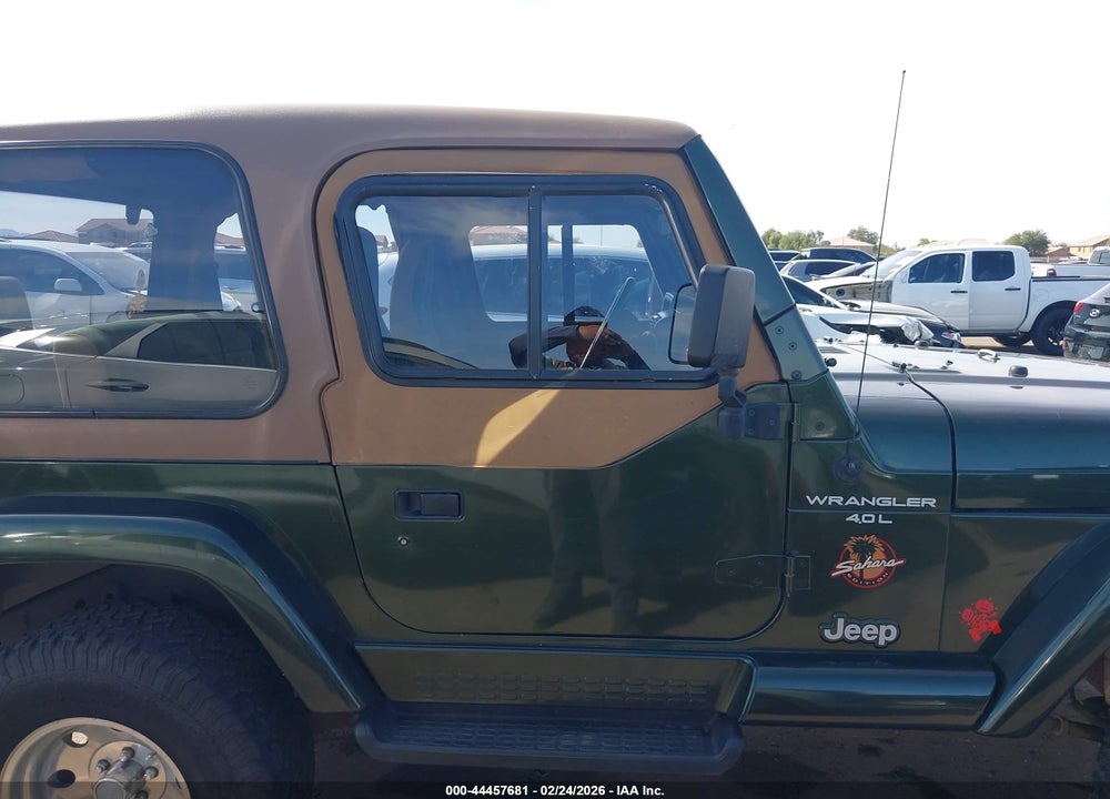 1998 JEEP WRANGLER SAHARA VIN: 1J4FY49S8WP730621