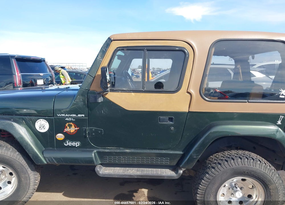 1998 JEEP WRANGLER SAHARA VIN: 1J4FY49S8WP730621