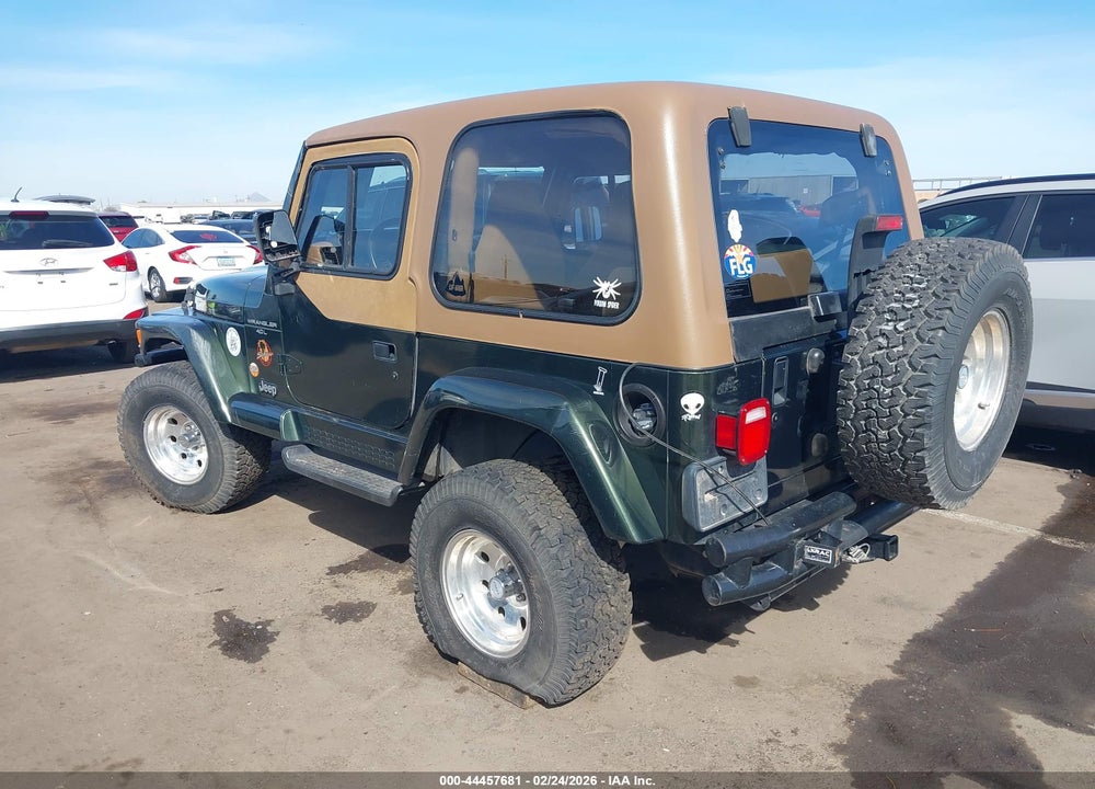 1998 JEEP WRANGLER SAHARA VIN: 1J4FY49S8WP730621