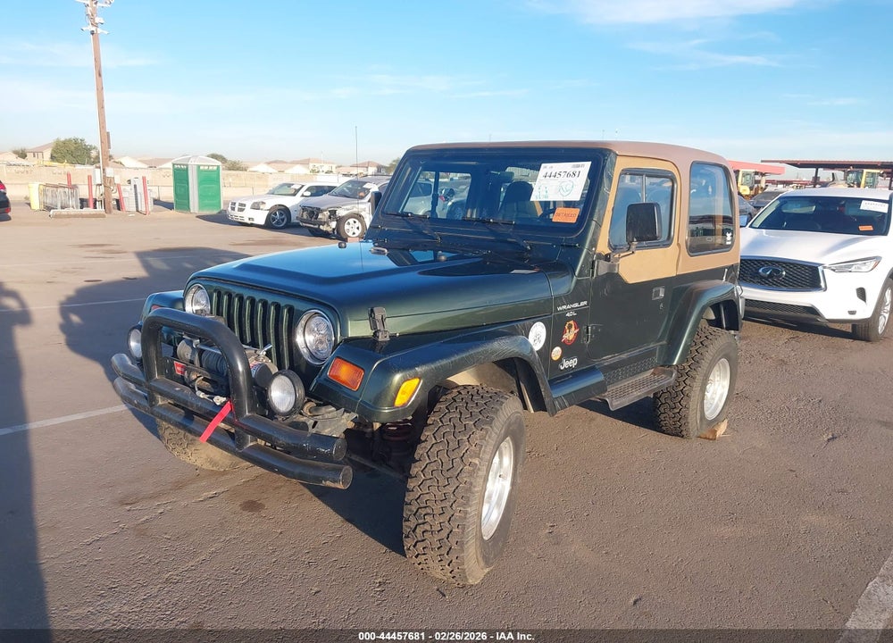 1998 JEEP WRANGLER SAHARA VIN: 1J4FY49S8WP730621