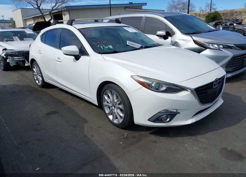 2015 MAZDA 3 S GRAND TOURING VIN: JM1BM1M30F1275636