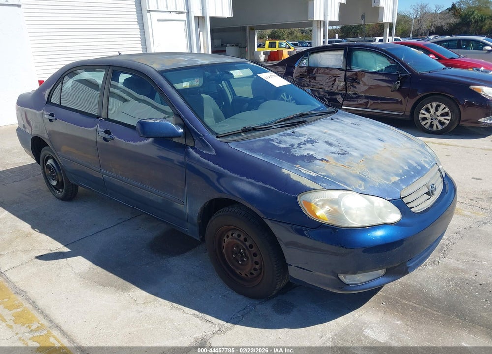 2004 TOYOTA COROLLA LE VIN: 1NXBR32E44Z285403