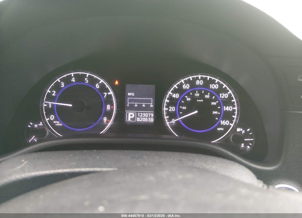 2011 INFINITI G37X VIN: JN1CV6EL2BM263612