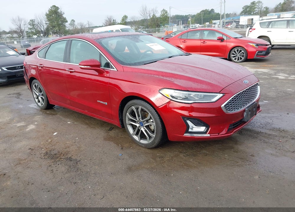 2019 FORD FUSION HYBRID VIN: 3FA6P0RU3KR192633