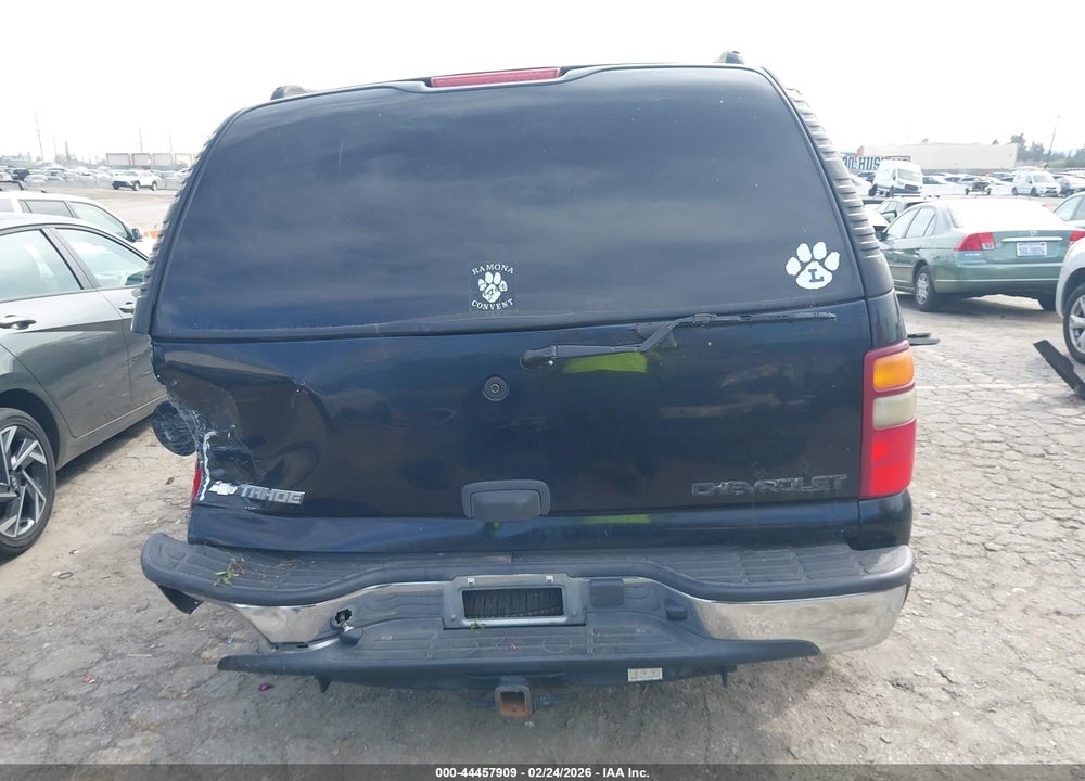2003 CHEVROLET TAHOE LS VIN: 1GNEC13V43R263979