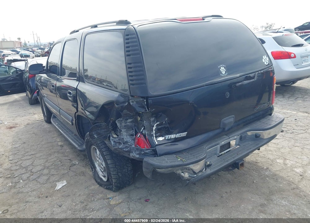 2003 CHEVROLET TAHOE LS VIN: 1GNEC13V43R263979