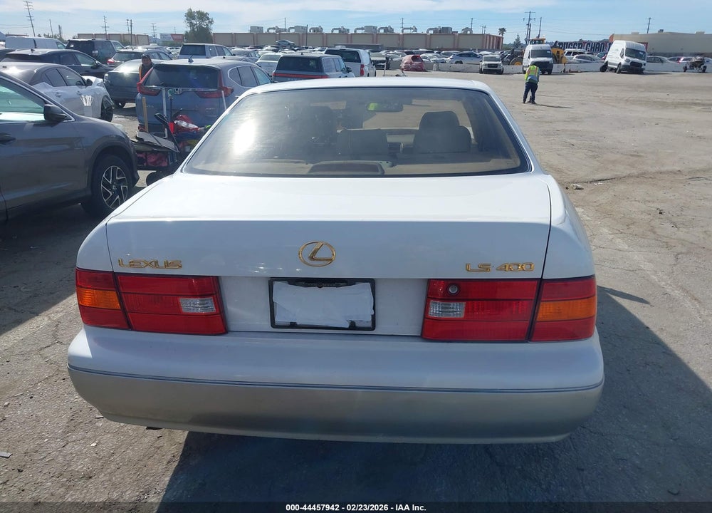 2000 LEXUS LS 400 VIN: JT8BH28F1Y0180458