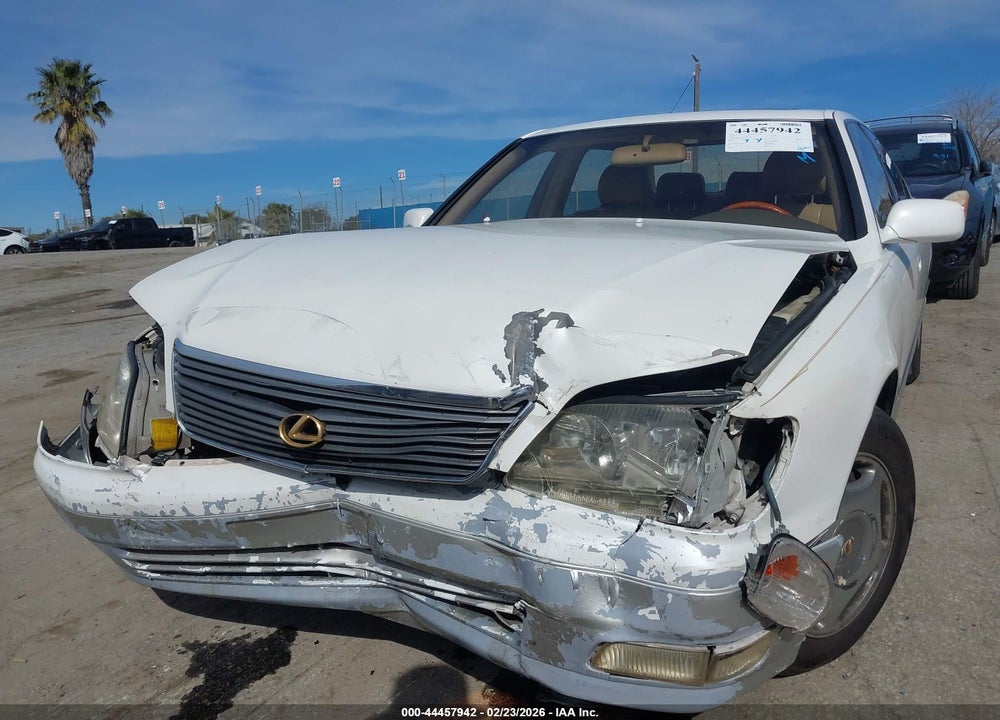 2000 LEXUS LS 400 VIN: JT8BH28F1Y0180458
