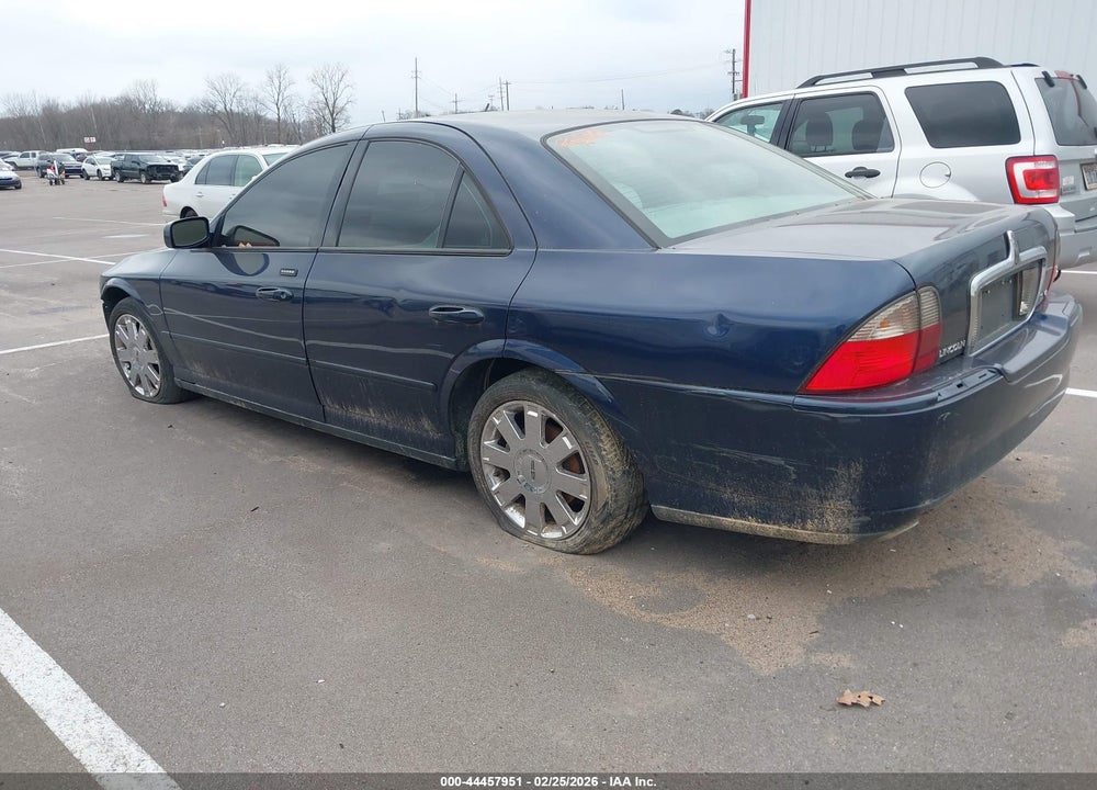 2003 LINCOLN LS V8 VIN: 1LNHM87A63Y668410