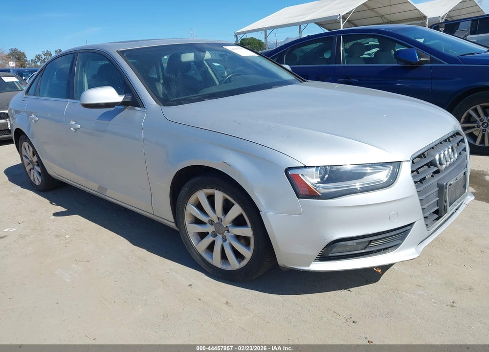 2013 AUDI A4 2.0T PREMIUM VIN: WAUBFAFL4DN020210