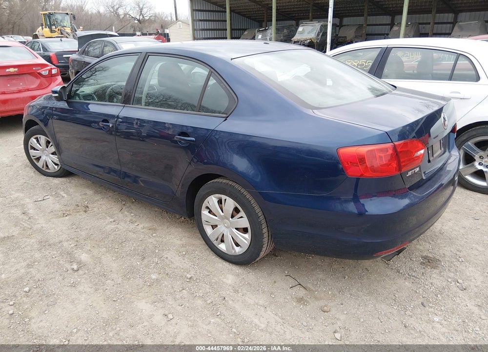 2011 VOLKSWAGEN JETTA 2.5L SE VIN: 3VWDX7AJ3BM089976