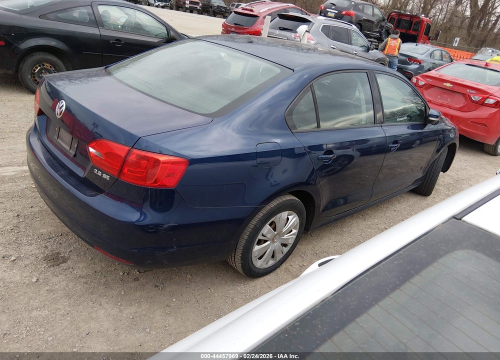 2011 VOLKSWAGEN JETTA 2.5L SE VIN: 3VWDX7AJ3BM089976