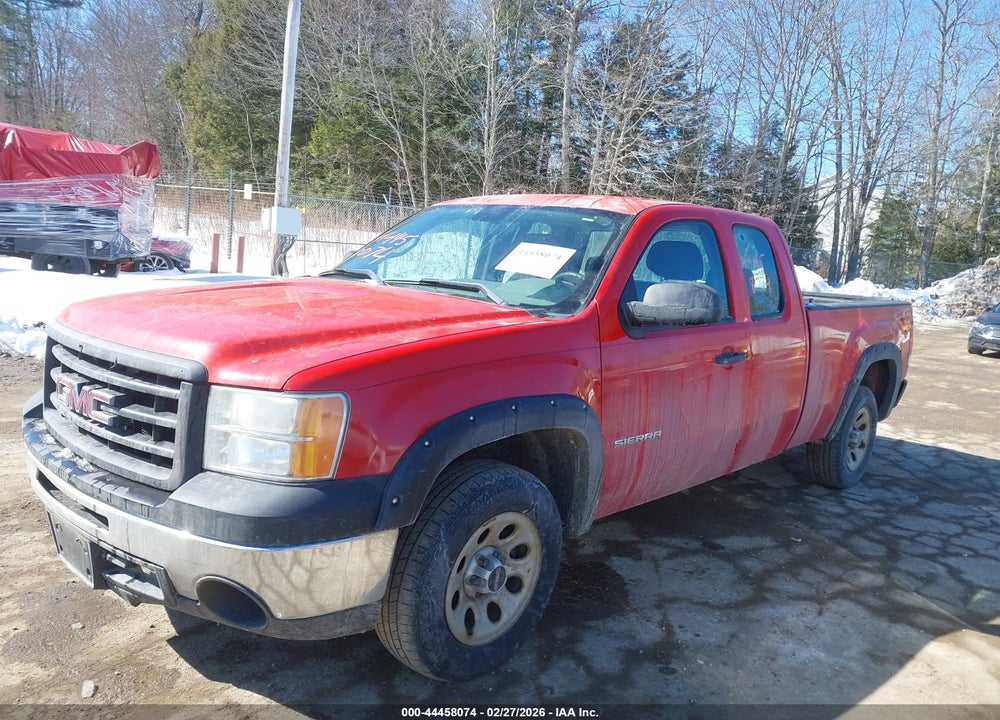 2011 GMC SIERRA 1500 WORK TRUCK VIN: 1GTR1TEX6BZ180403