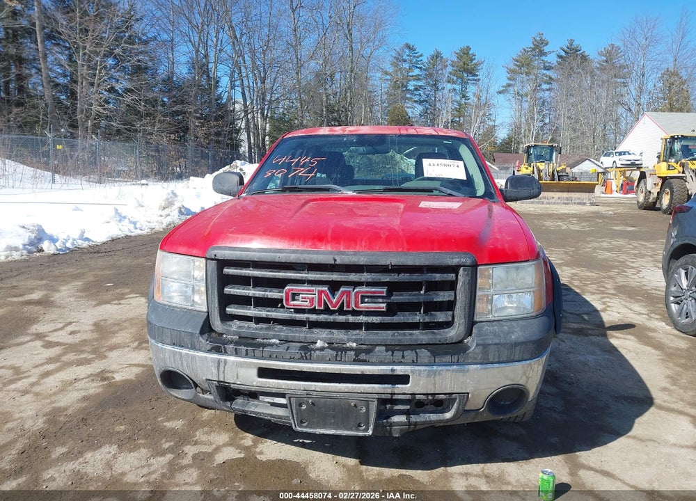 2011 GMC SIERRA 1500 WORK TRUCK VIN: 1GTR1TEX6BZ180403