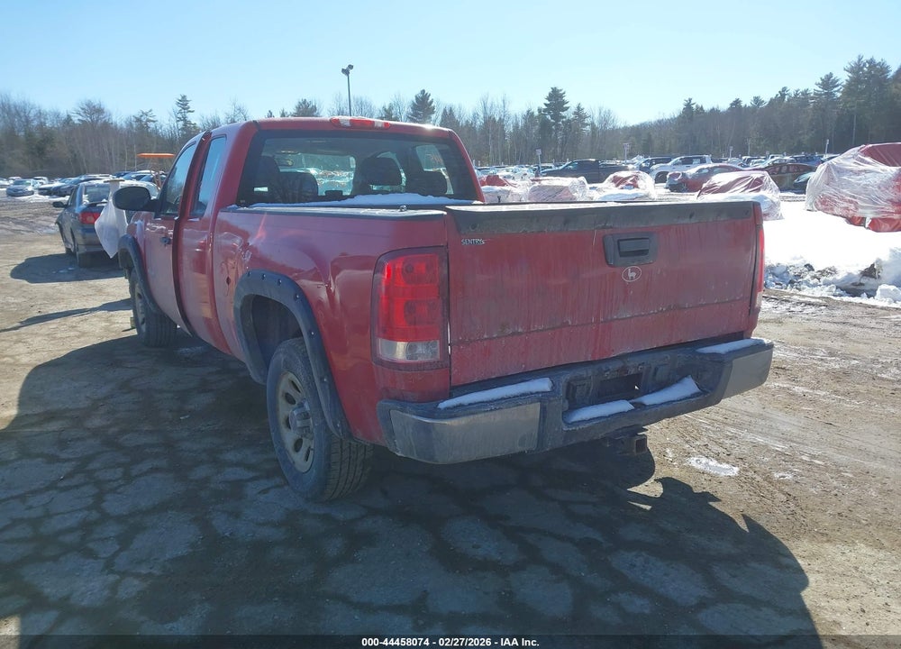 2011 GMC SIERRA 1500 WORK TRUCK VIN: 1GTR1TEX6BZ180403