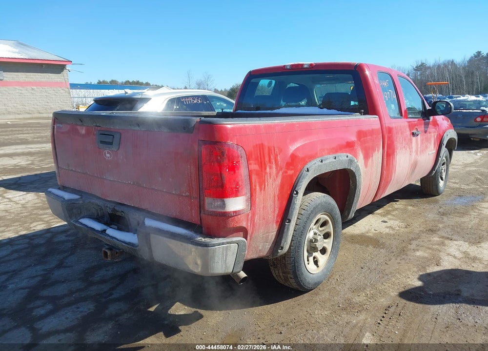 2011 GMC SIERRA 1500 WORK TRUCK VIN: 1GTR1TEX6BZ180403