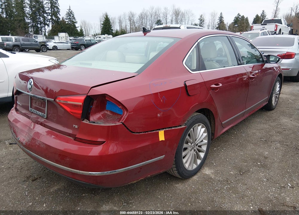 2016 VOLKSWAGEN PASSAT 1.8T SE VIN: 1VWBT7A38GC020861