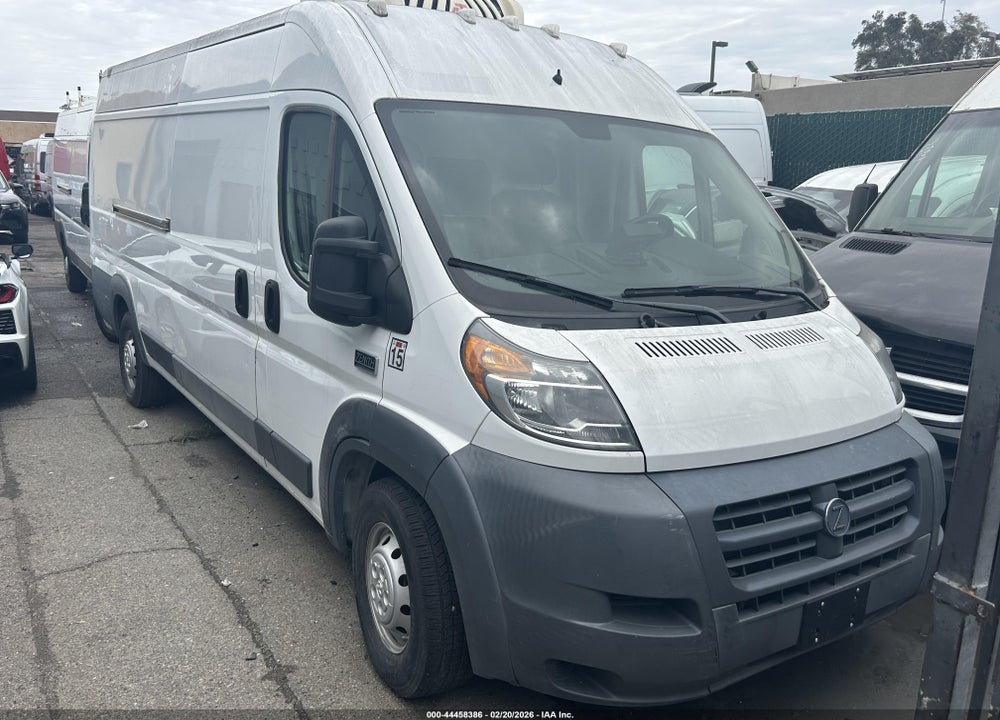 2016 RAM PROMASTER CARGO VAN VIN: 3C6URVJG6GE109359