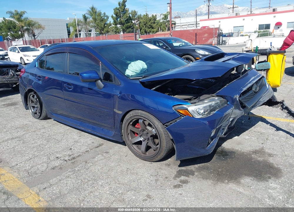 2015 SUBARU WRX LIMITED VIN: JF1VA1G60F9815988