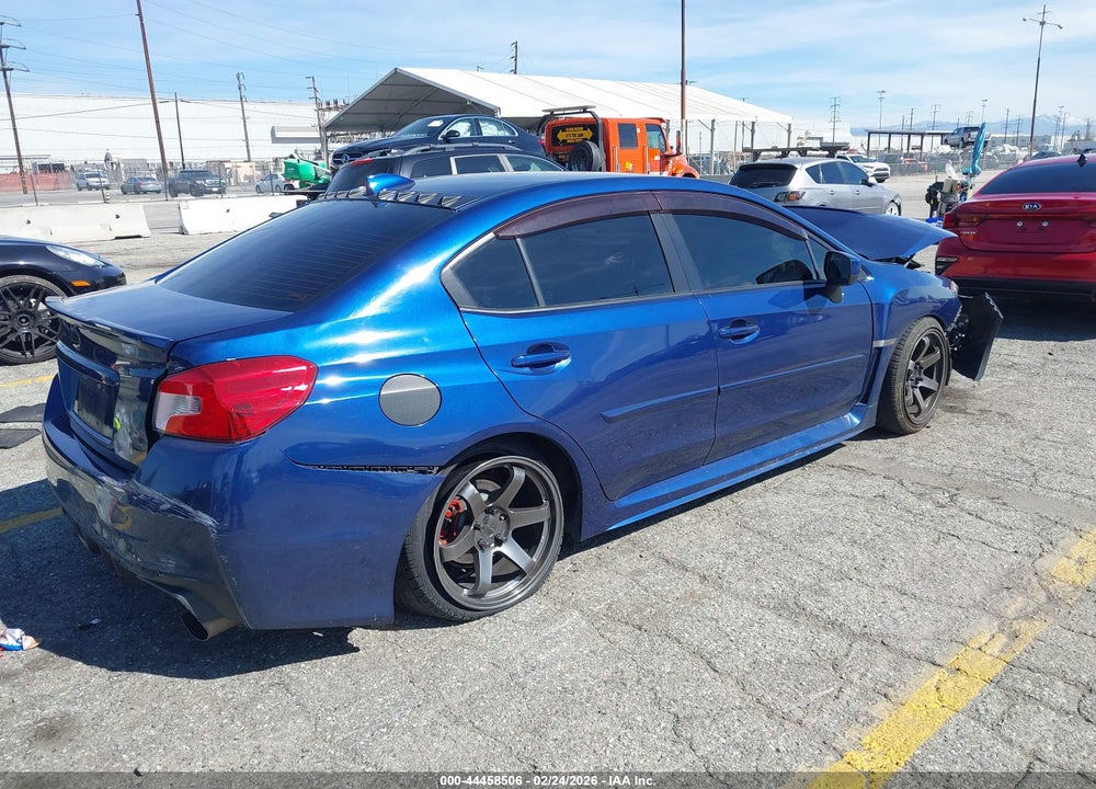 2015 SUBARU WRX LIMITED VIN: JF1VA1G60F9815988