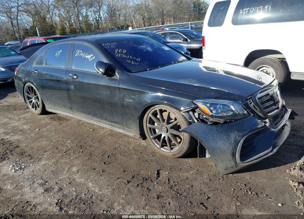 2018 MERCEDES-BENZ AMG S 63 4MATIC VIN: WDDUG8JB8JA376958