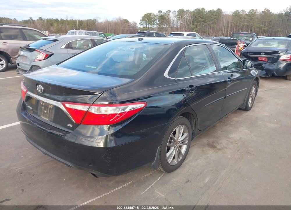 2016 TOYOTA CAMRY SE VIN: 4T1BF1FK4GU119903