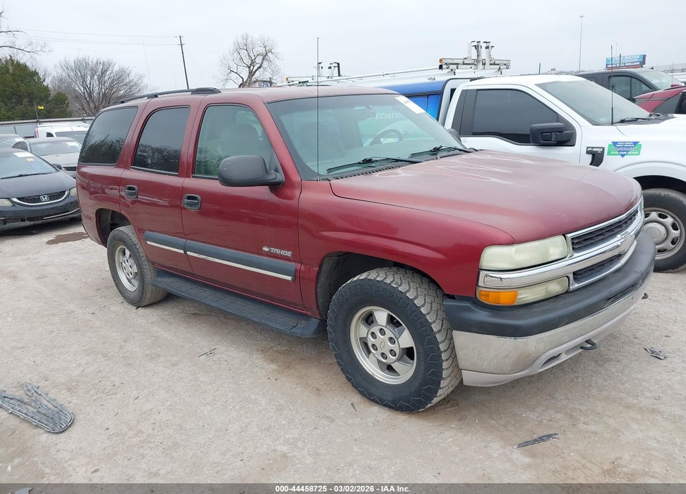 2002 CHEVROLET TAHOE LS VIN: 1GNEC13Z22R302926