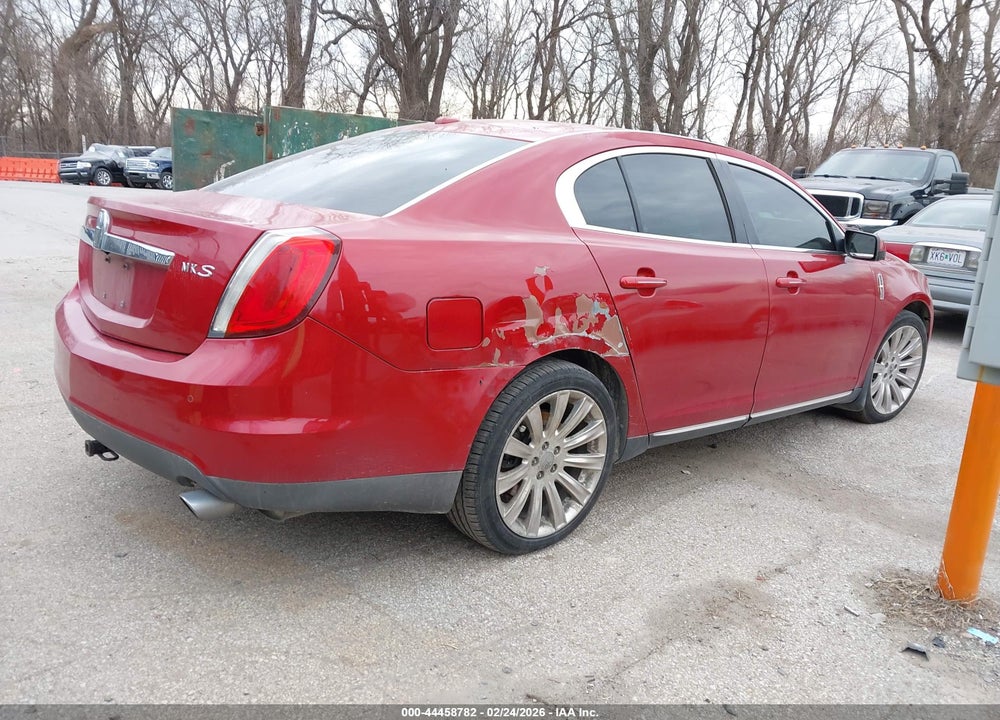 2009 LINCOLN MKS VIN: 1LNHM93R89G630502