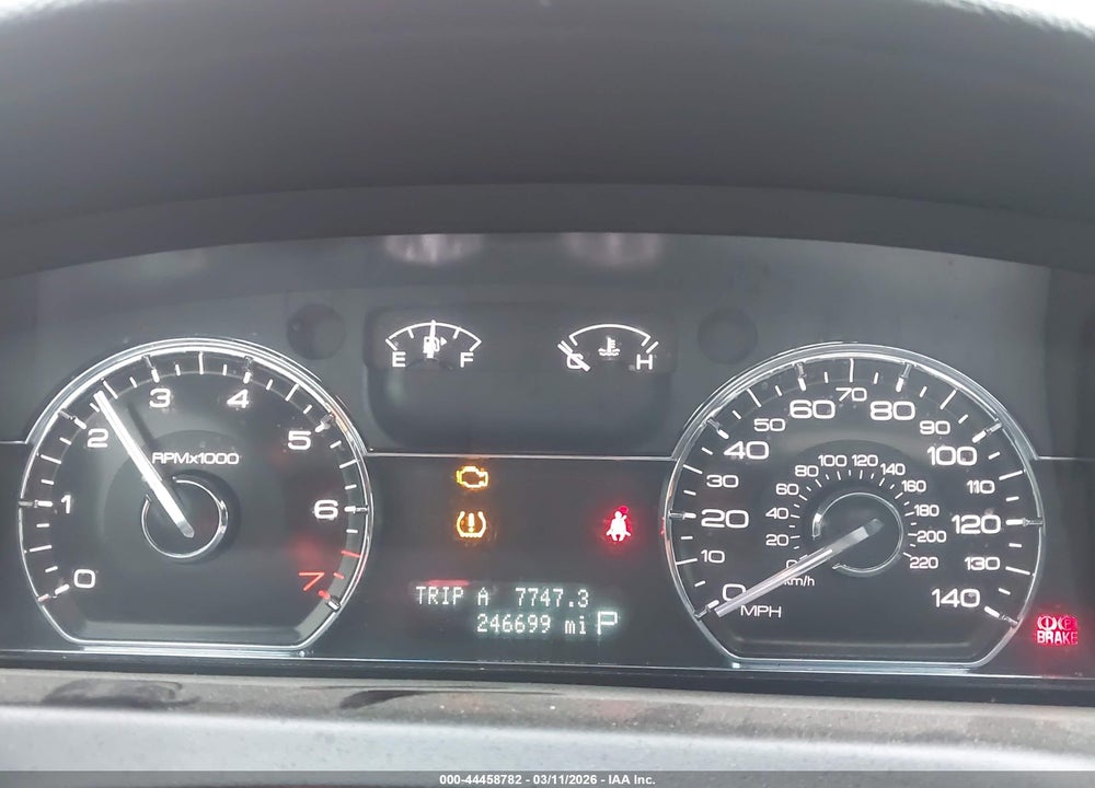 2009 LINCOLN MKS VIN: 1LNHM93R89G630502