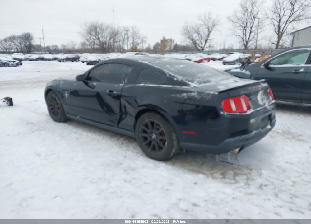 2011 FORD MUSTANG V6 PREMIUM VIN: 1ZVBP8AM7B5164904
