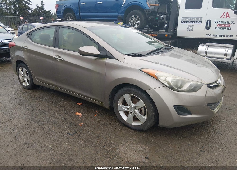 2013 HYUNDAI ELANTRA GLS VIN: 5NPDH4AE8DH337035