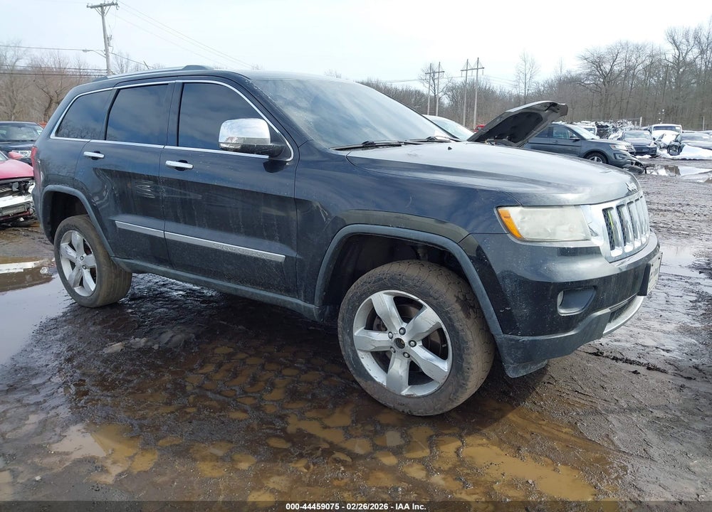 2011 JEEP GRAND CHEROKEE OVERLAND VIN: 1J4RR6GT9BC703186