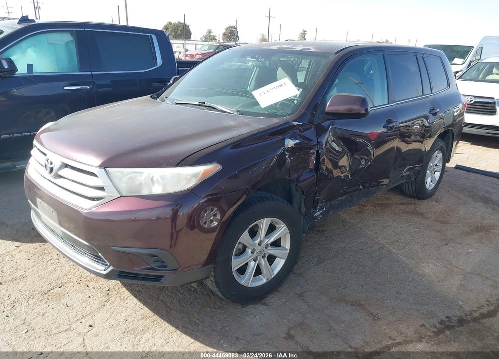 2013 TOYOTA HIGHLANDER BASE V6 VIN: 5TDZK3EH4DS138919