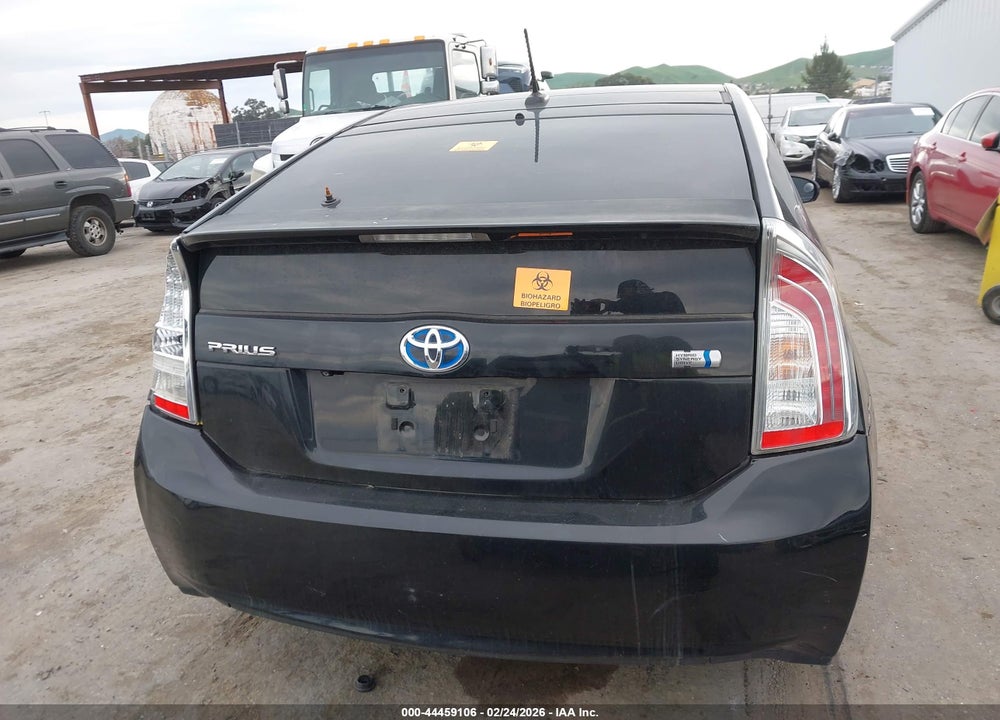 2012 TOYOTA PRIUS FOUR VIN: JTDKN3DU9C5453419