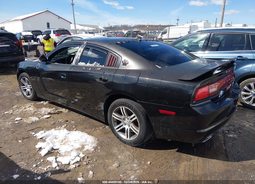 2013 DODGE CHARGER SE VIN: 2C3CDXBG3DH640195