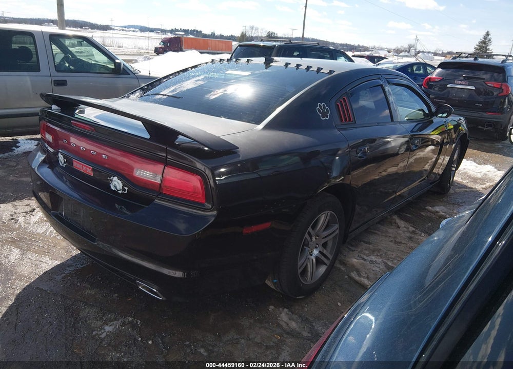 2013 DODGE CHARGER SE VIN: 2C3CDXBG3DH640195
