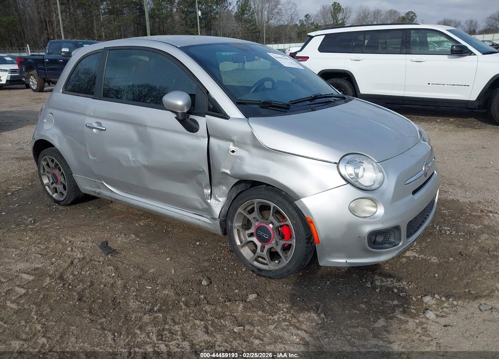 2012 FIAT 500 SPORT VIN: 3C3CFFBR4CT128165