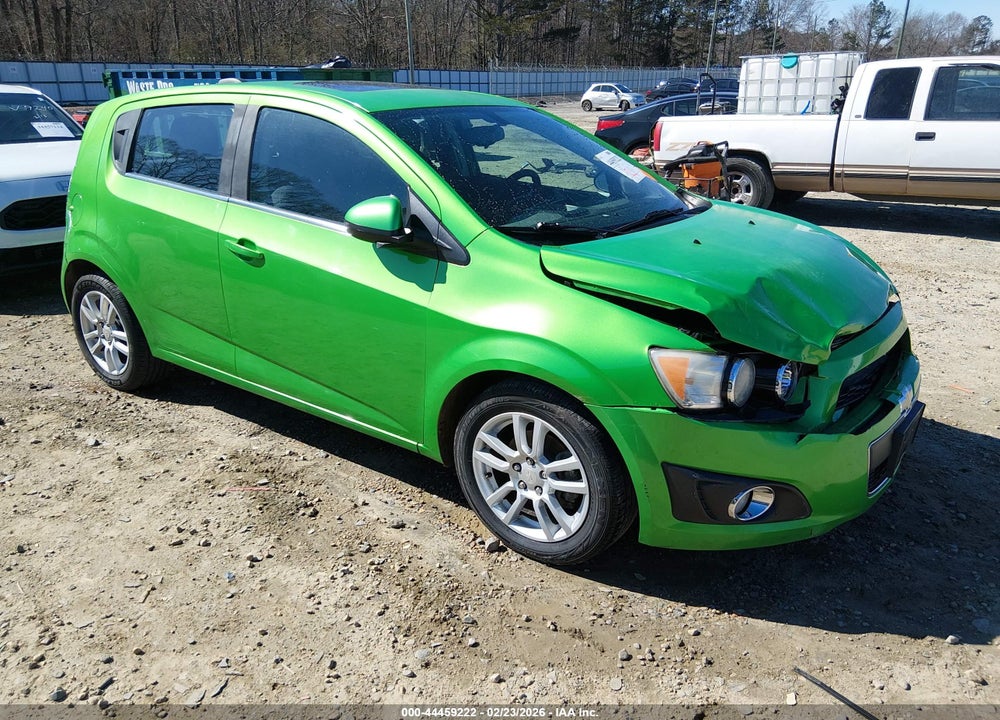 2015 CHEVROLET SONIC LT AUTO VIN: 1G1JC6SBXF4119097