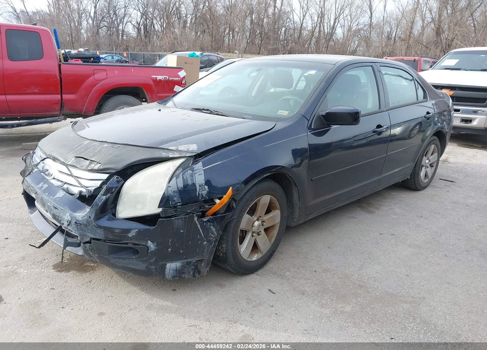 2008 FORD FUSION SE VIN: 3FAHP07Z08R260225