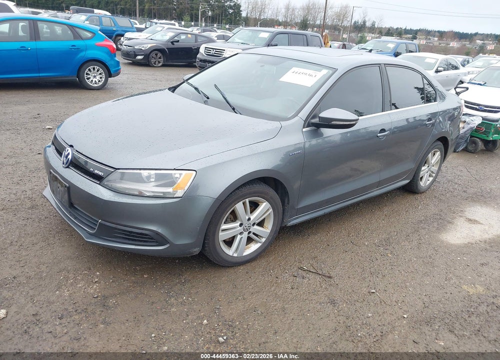 2013 VOLKSWAGEN JETTA HYBRID SEL VIN: 3VW637AJ0DM220773