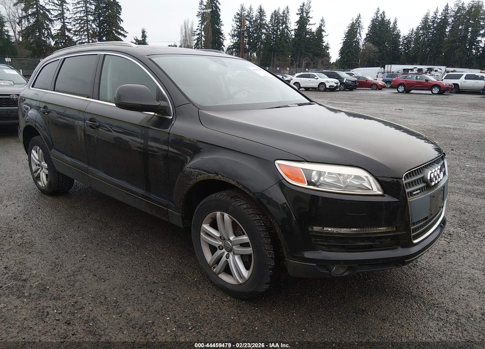 2008 AUDI Q7 3.6 PREMIUM VIN: WA1BY74L68D031590