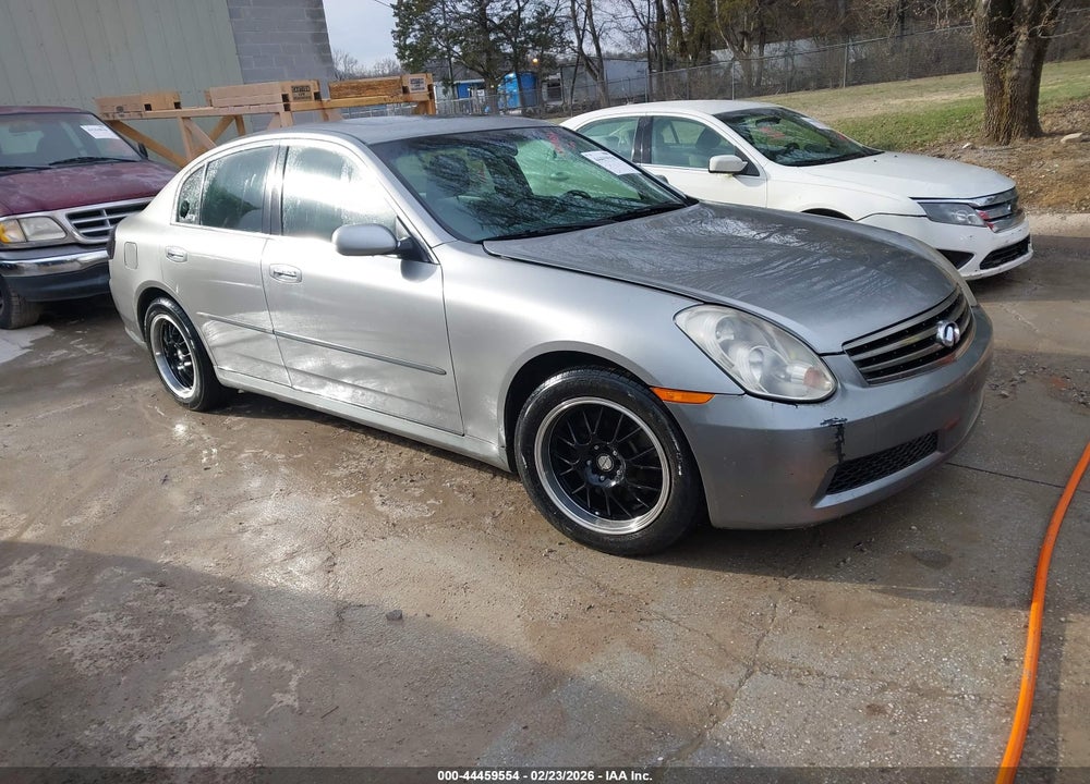 2006 INFINITI G35 VIN: JNKCV51EX6M509700