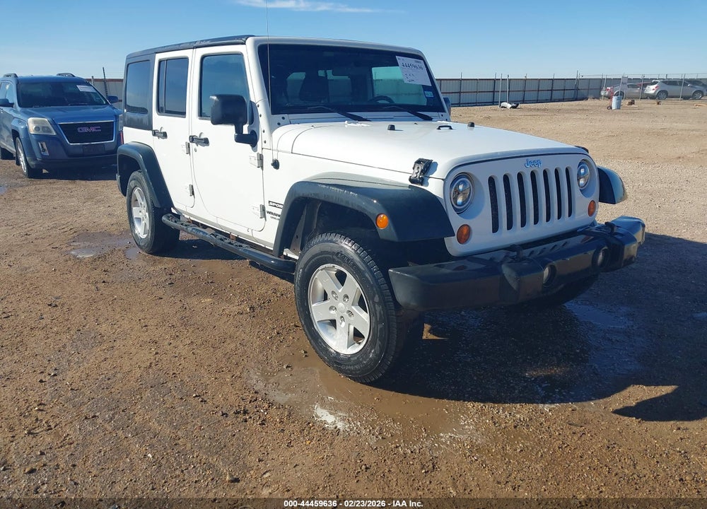 2012 JEEP WRANGLER UNLIMITED SPORT VIN: 1C4BJWDG2CL269491